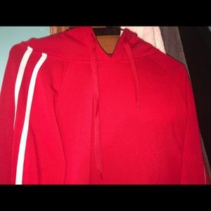cropped hoodie